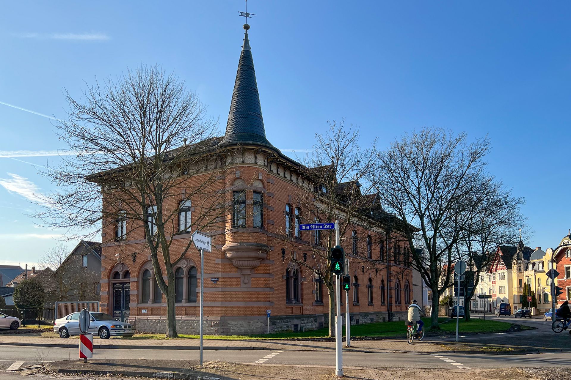 Umbau, Sanierung und Modernisierung Alten Tor Bürogebäude Denkmalschutz Nordhausen, Architekt Michael Flagmeyer