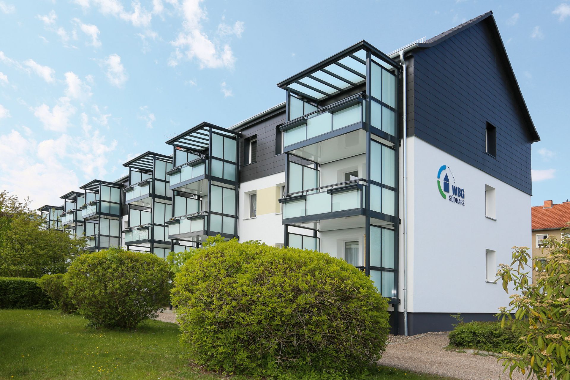 Farbkonzept Mehrfamilienhaus Block Plattenbau 08 MP WBS 70 Rottleberode WBG Südharz Nordhausen, Architekt Michael Flagmeyer